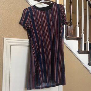 BCBGeneration Multicolored Skater Dress